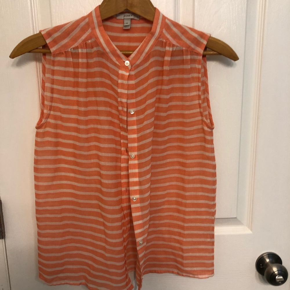 J. Crew Cotton Tank Top Size 0